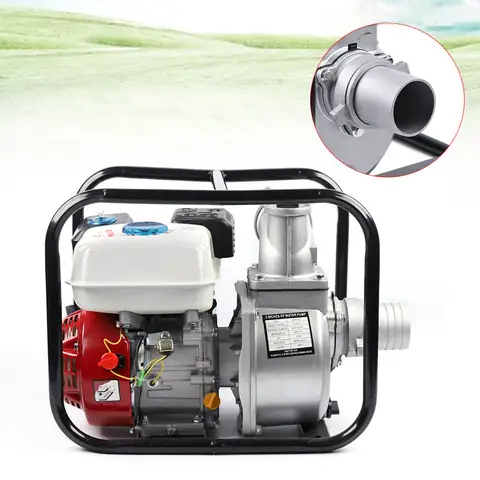 1" GAS POWER SEMI-TRASH WATER PUMP HIGH PRESSURE IRRIGATION TRANSFER PUMP 1.7 HP