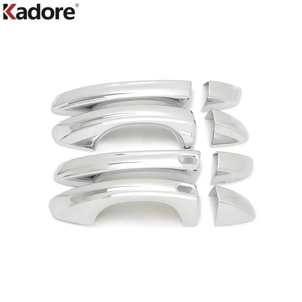 لفولكس واجن أطلس تيرامونت 2017-2022 2023 2024 كروم الجانب مقبض الباب حماية ملصق غطاء الكسوة الخارجي اكسسوارات السيارات #5