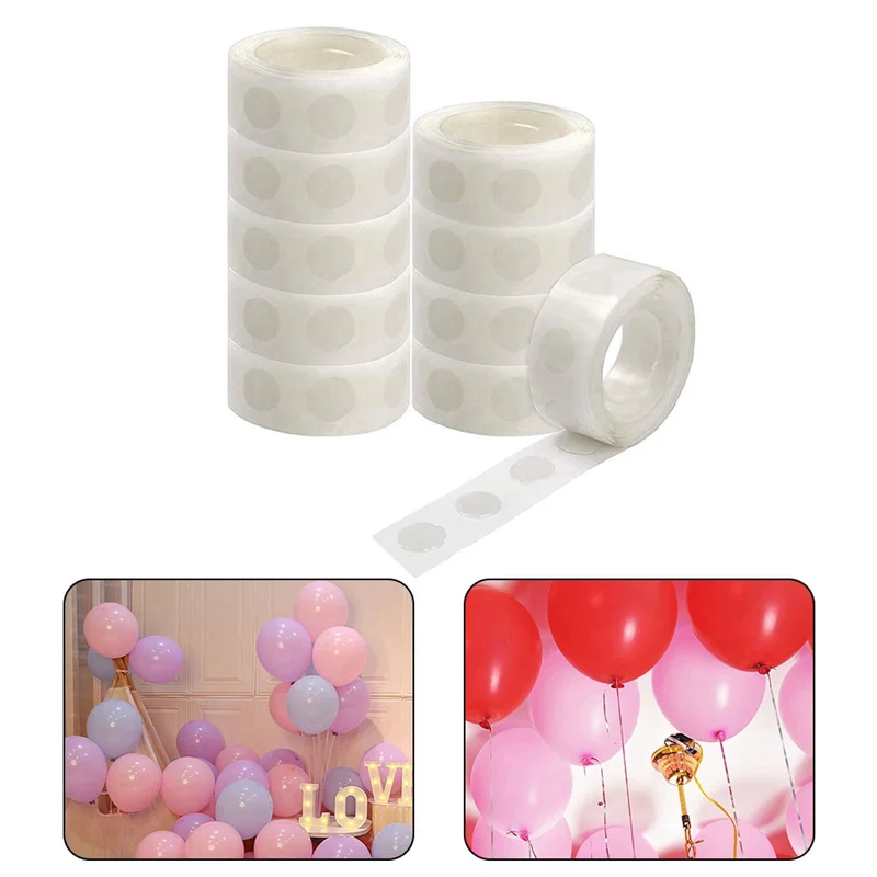 Roll Double-Sided Adhesive Dots-Tape Glue For DIY Craft Wedding Birthday Party Decoration Easy Install Easy To Use