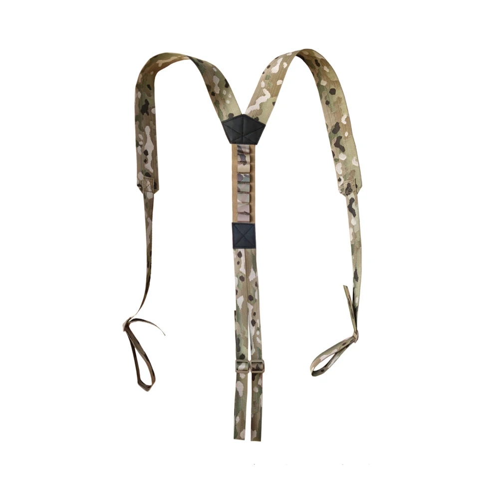 Tactical Suspenders for CP Style AirLite SLC Belt Multicam Combat Belt Harness Modular Load Bearing Shoulder Strap Gear - view 5