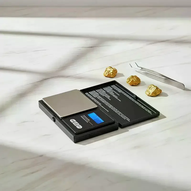 Mini Digital Pocket Scale High Precision Stainless Steel 0.01g Portable Jewelry Gold Weight Electronic Tool