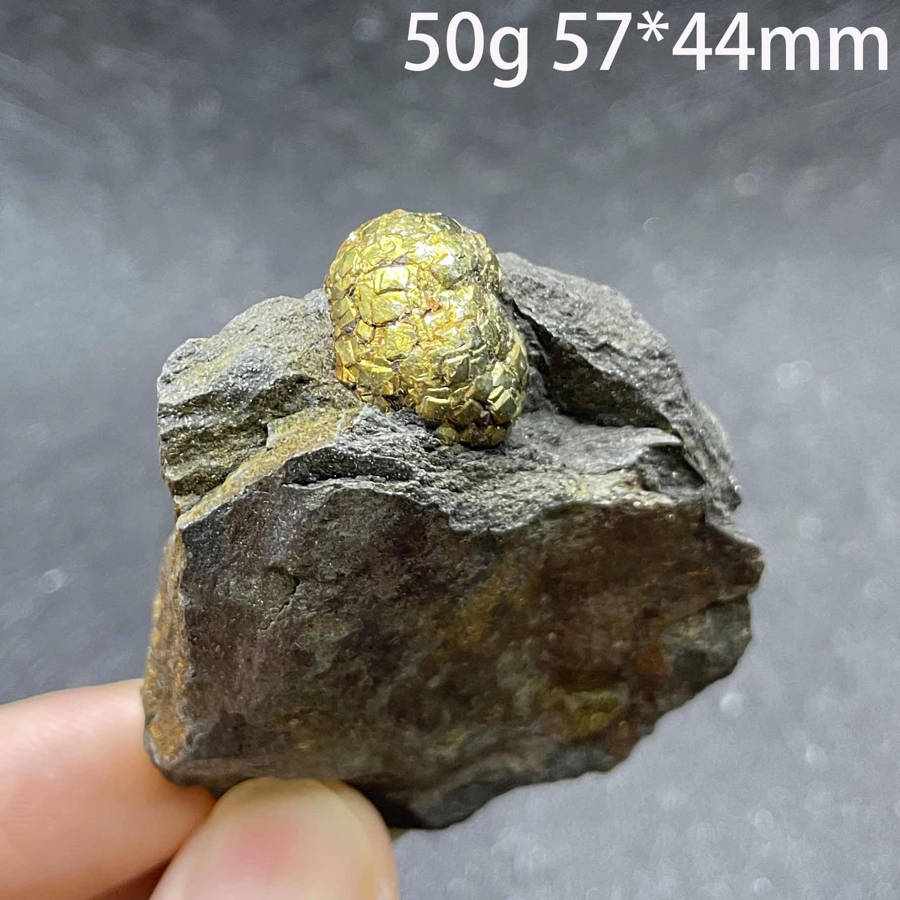 Rare! Natural Raw Rock Spherical Pyrite Mineral Raw Teaching Specimen Collection Healing Stone Home Decor