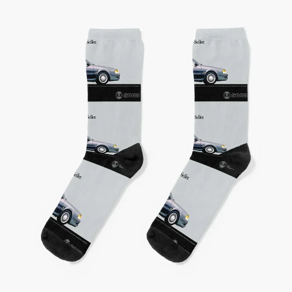 

SAAB 9000 Socks Crossfit hiphop Antiskid soccer set Socks Women's Men's