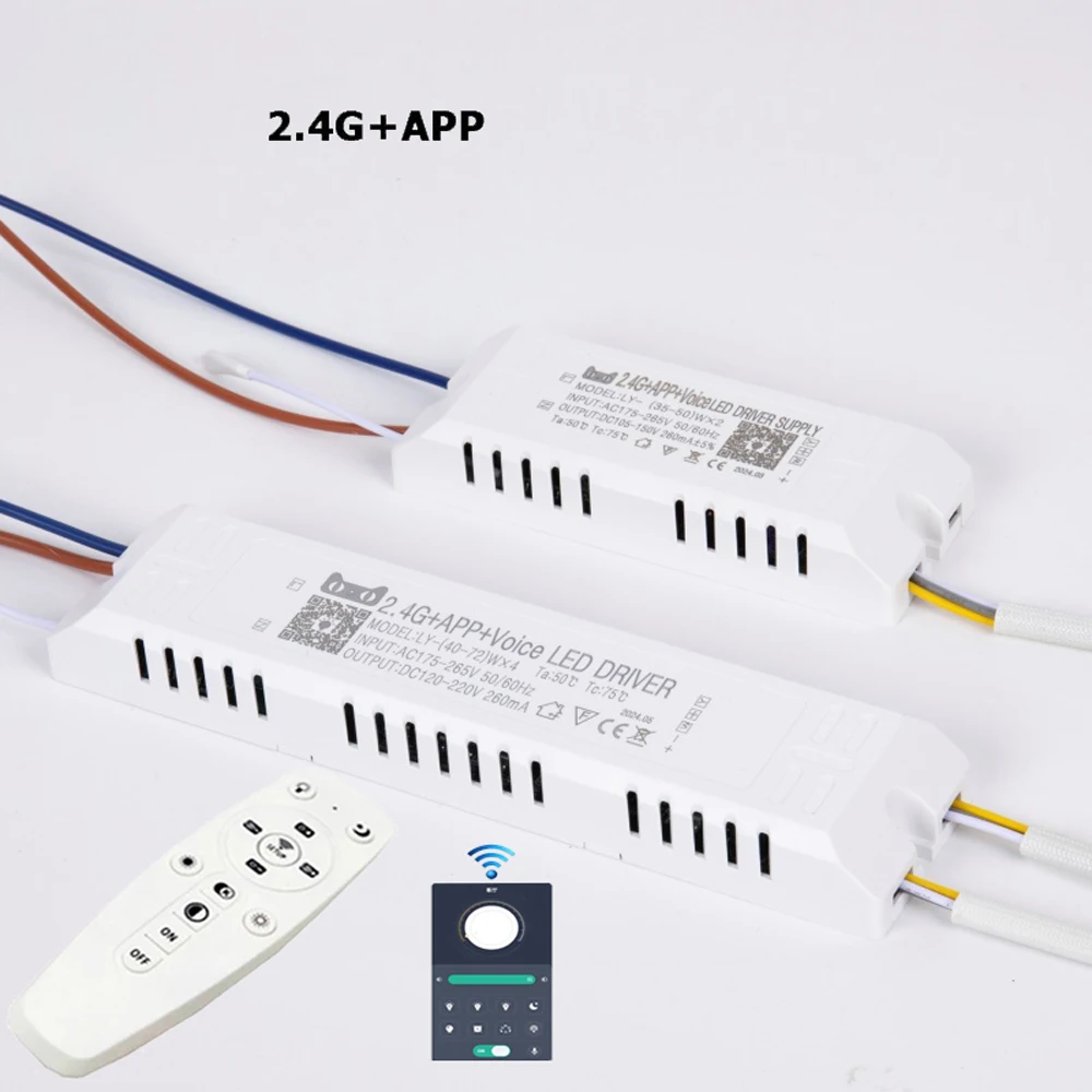 driver de led para cores duplas faixa flexivel e candelabro iluminacao faca voce mesmo 24g controle remoto e aplicativo ly872w x2x4x6 3ph transformers 01