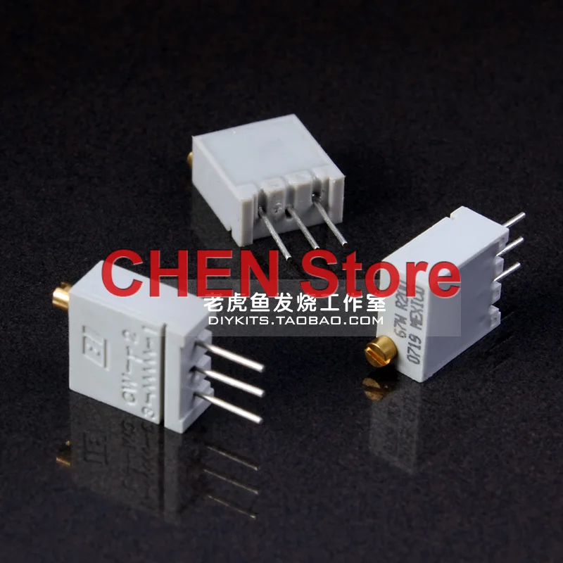10pcs/lot Free Shipping BI 67WR 100R 200R 500R 1K 2K 5K 10K 50K 100K 10R 20R 1M 2M precision trimming multi-turn potentiometer