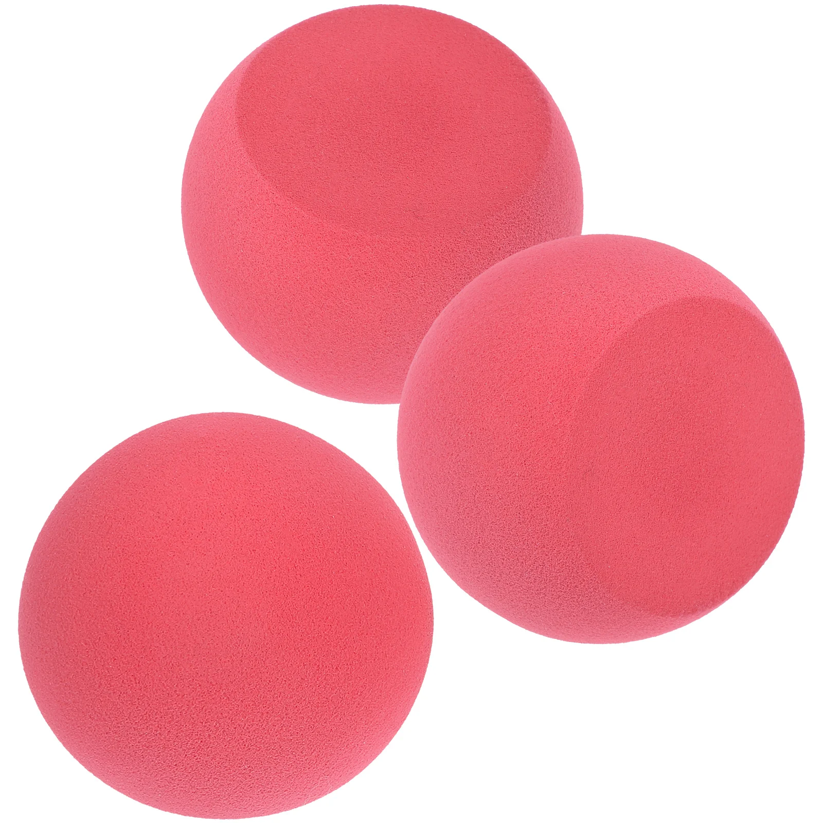 3 Pcs Makeup Sponges Fruit Beauty Girl Applicator Eggs Foundation Puff Red Miss