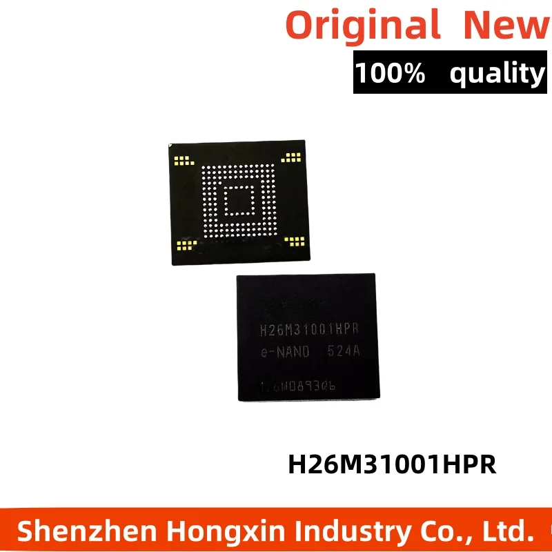 1pcs new H26M31001HPR 4G 153BGA EMMC chip for mobile phone hard drive repair IC