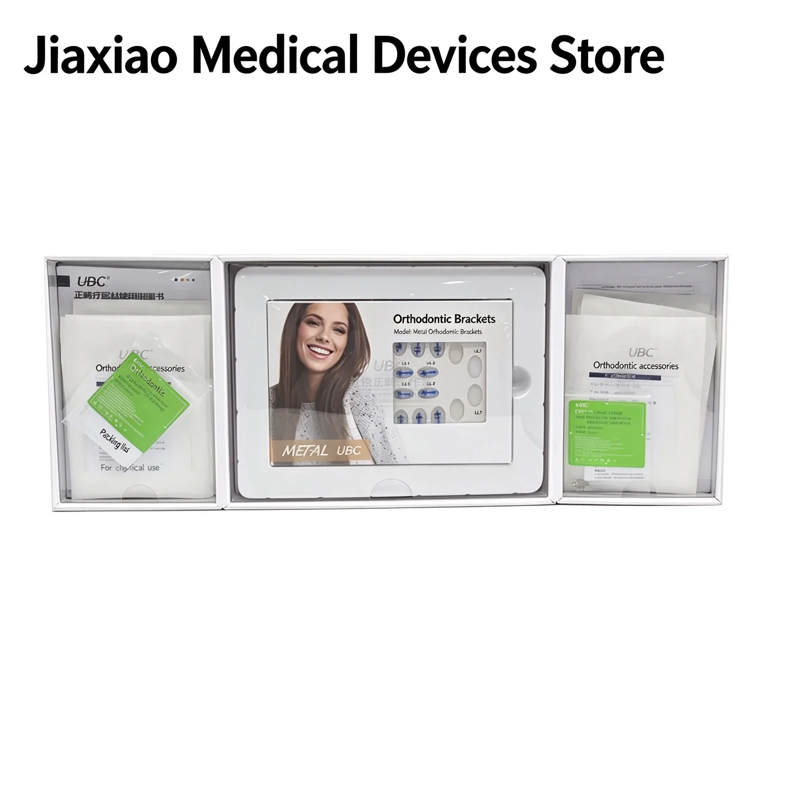 Dental Yirui Self-Ligation Bracket Xunjie Series MBT Metal Bracket Orthodontic Arch Wire Buccal Tube Unlocking Tool Dental