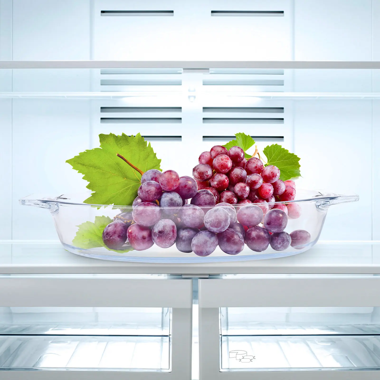 

Овальный стеклянный противень для выпечки, жаропрочная форма для запекания с ручками, для жарки, приготовления и подачи блюд, для отелей и кухонь