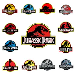 Jurassic Parks World Dinosaur Car Sticker Suitable for Helmets Motorcycles Cars Fuel Tank Caps Laptops Reflective PVC Decal