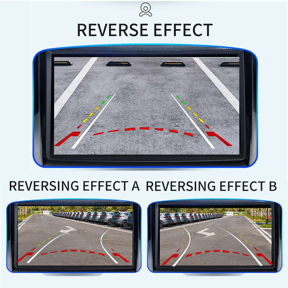 Dynamic Trajectory HD CCD Car Rear View Reverse Backup Trunk Handle Camera for VW Passat Audi A4L 6L3 S5 Q357 Sagitar Tiguan