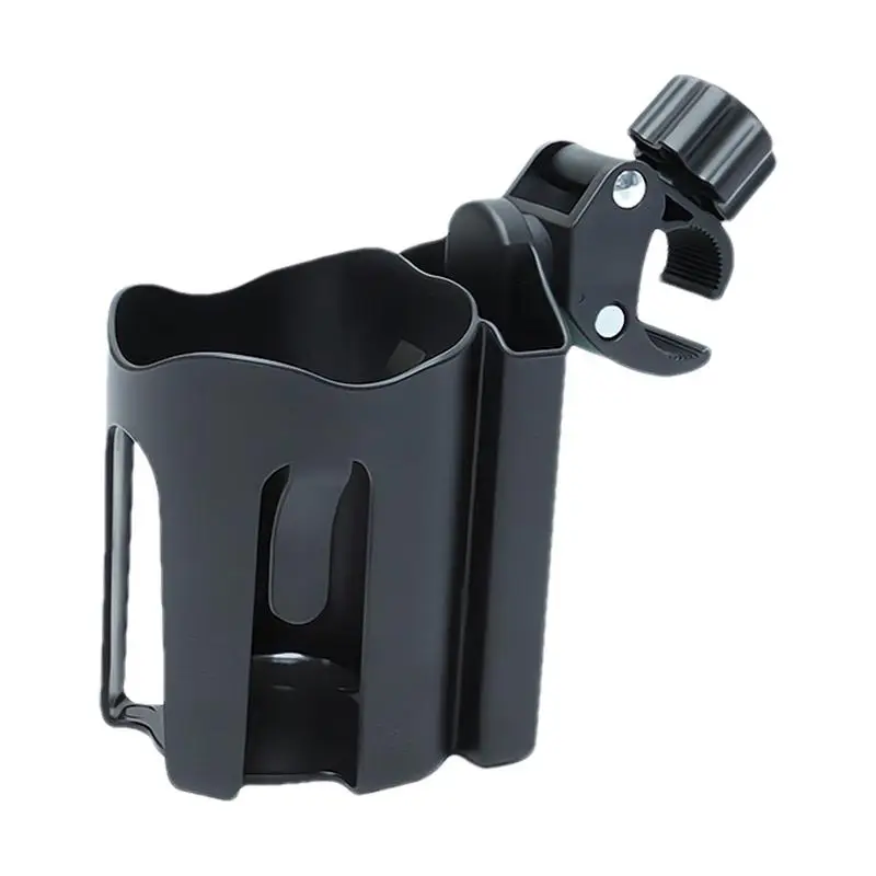 

360 Degree Rotatable Drink Holder Adjustable Cup Holder Stroller Drink Holder Organizer For Bicycles Space Saving Bottle Holder