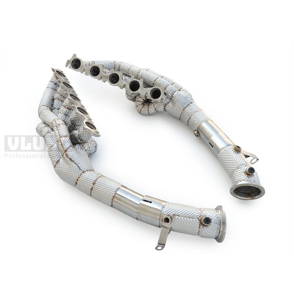 VLUNG Rapid Delivery Exhaust Manifold with Insulation for Lamborghini Huracan STO 5.2L 2020-2025 High Performance