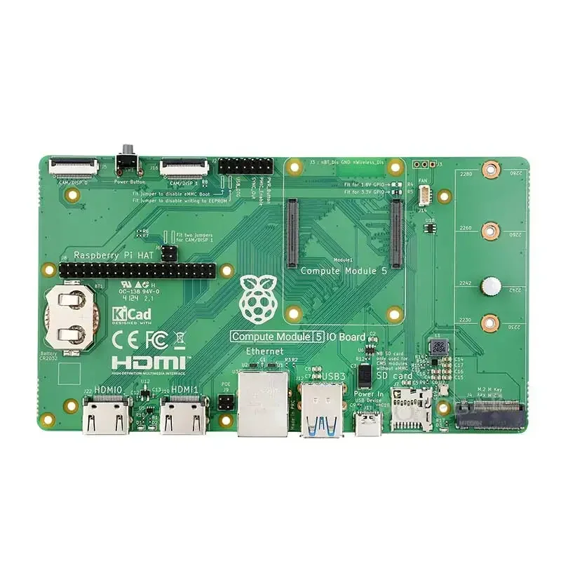 Официальный оригинальный вычислительный модуль Raspberry Pi CM5, плата ввода-вывода, плата ввода-вывода, платформа разработки основания