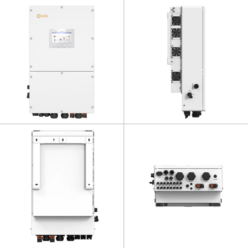 عاكس ذكي 30-50 كيلو وات كفاءة 98.5% IP66 للمصنعات الصناعية التجارية ومشروع الطاقة الشمسية