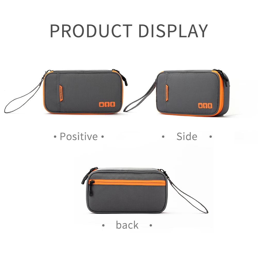 Travel Essentials Kabel-Organizer-Tasche – Kleine Aufbewahrung von Ladekabeln, Ladegeräten, Kabeln, Kabel-Aufbewahrung und Zubehörtasche – Detail 9