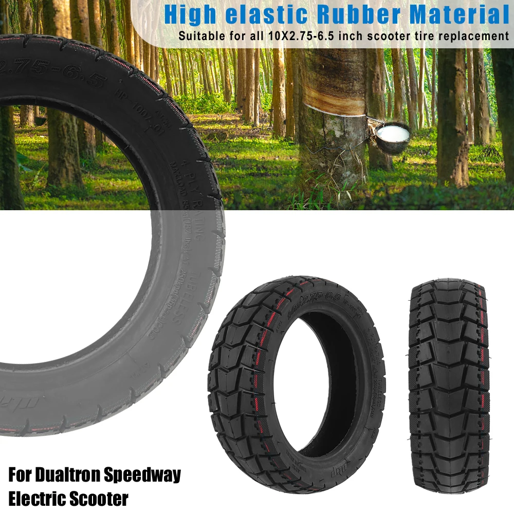 10x2.75-6.5 Schlauchloser Vakuumreifen für KuKirin G2 G3, Speedway 5, Dualtron 3 Elektroroller – Ersatzreifen und -radteile – Detail 23