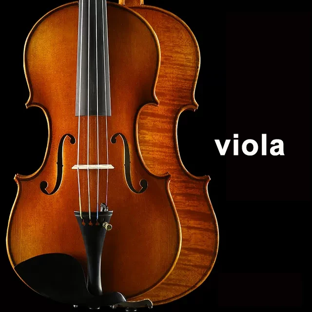 

Free Shipping Viola 13"-15"-16.5" Antonio Stradivarius 1715 brown Handmade Oil Varnish adult child beginner With Bow Foam Case