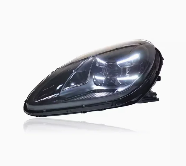 Best selling high configuration 4 lens matrix LED headlamp headlight for Porsche macan head lamp head light 2011-2018