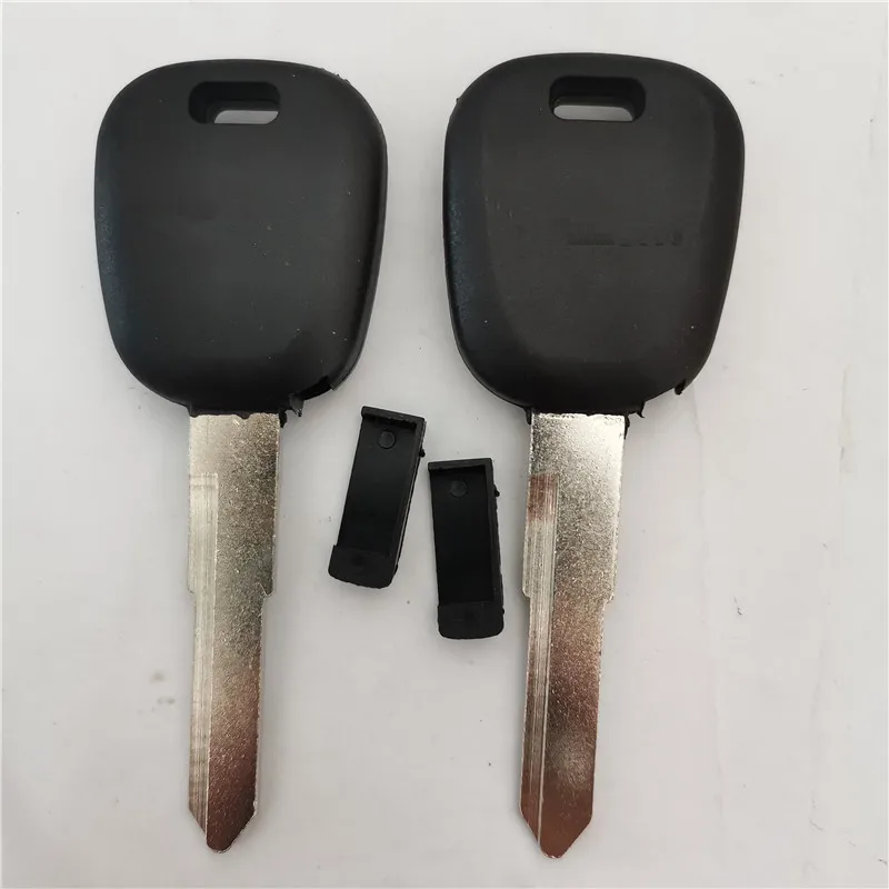 

10 шт. сменный чехол для транспондерного ключа для Suzuki Swift (можно установить чип) чехол для автомобильного ключа необрезанный HU133R лезвие без чипа