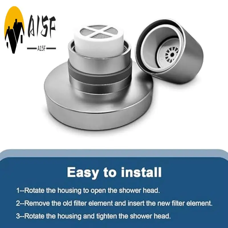 

A15F-Shower Filter Replacement Cartridge,Shower Filter Compatible With For Jolie Shower Head Filter Replacement