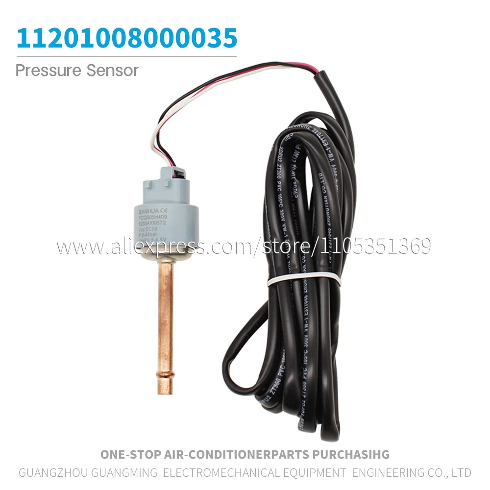 

New Pressure Sensor 11201008000035 YCQB05H409 For Midea VRF MDV Outdoor Unit CGQ-YL-NSK-BH046D-U643 air conditioner spare tools