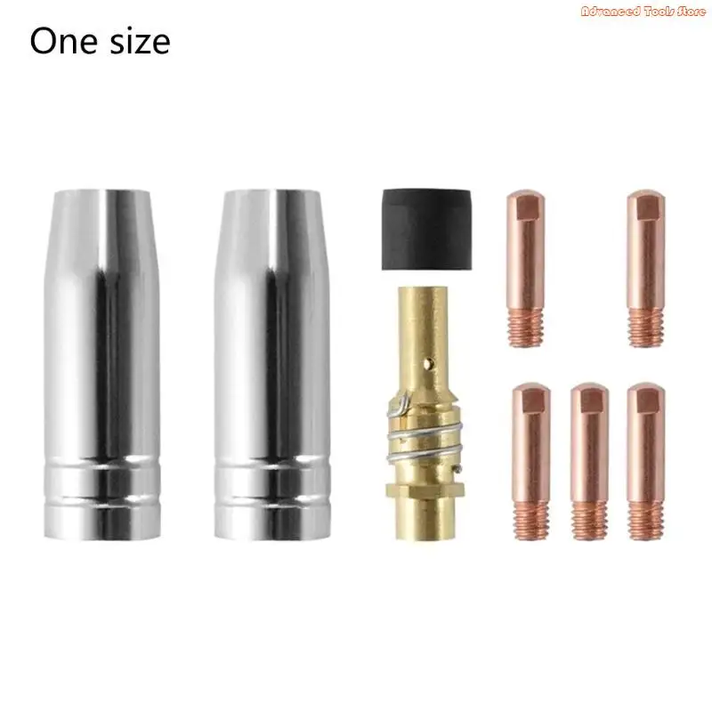 ملحق مسدس لحام Mig 15Ak Mig فوهة لحام نصائح الاتصال 0.8X25Mm W91B #6