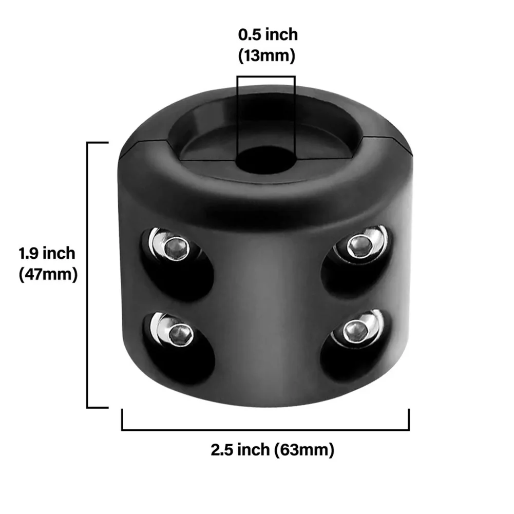 Rubber Winch Cable Stopper For Truck UTV ATV Hook Saver Protector Prevents Damage And Rattling Easy Install Accessory