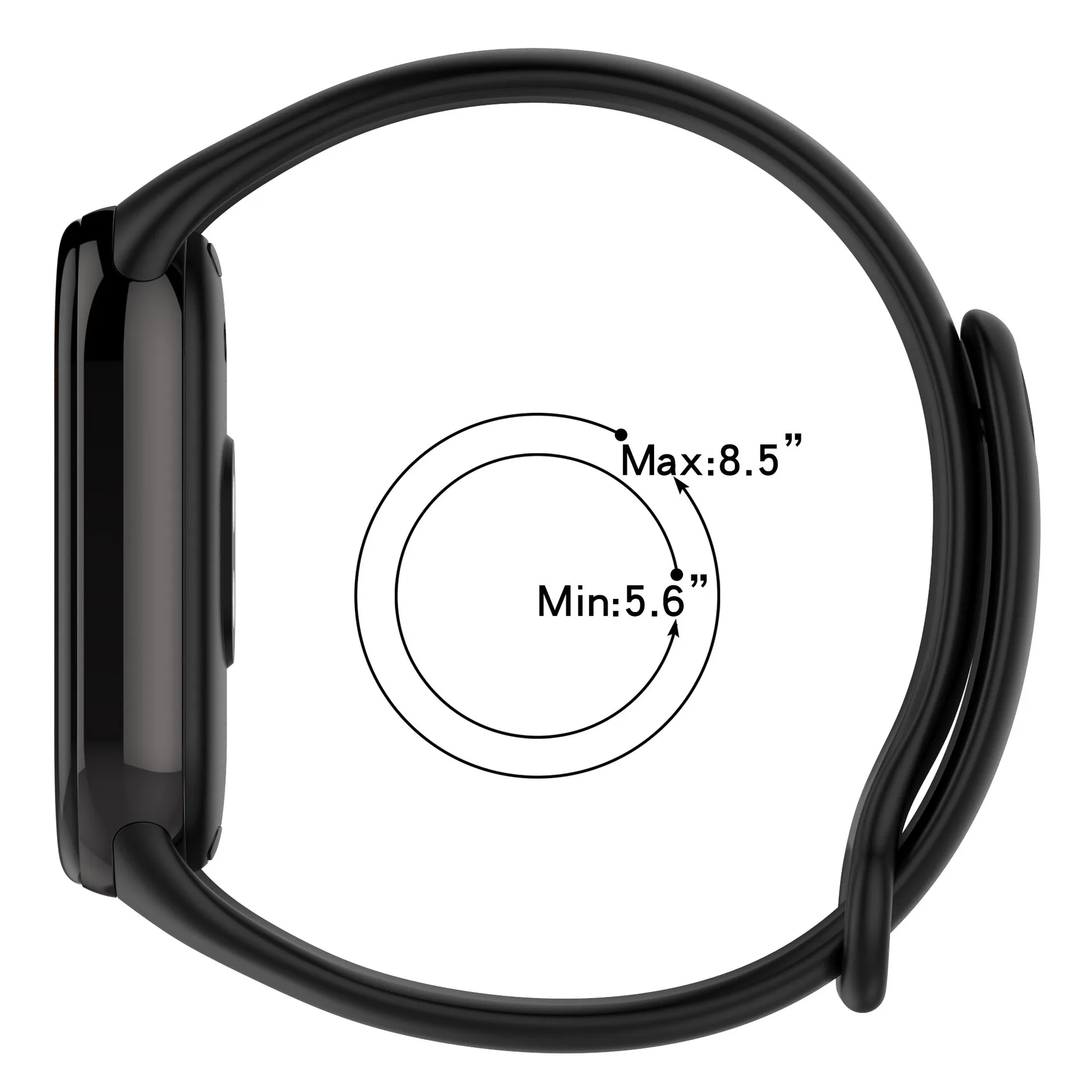 Silicone Strap for Xiaomi Mi Band 10 Sports Smart Bracelet Wristband Mi Band 8 9 Replacement Band Accessories image 4