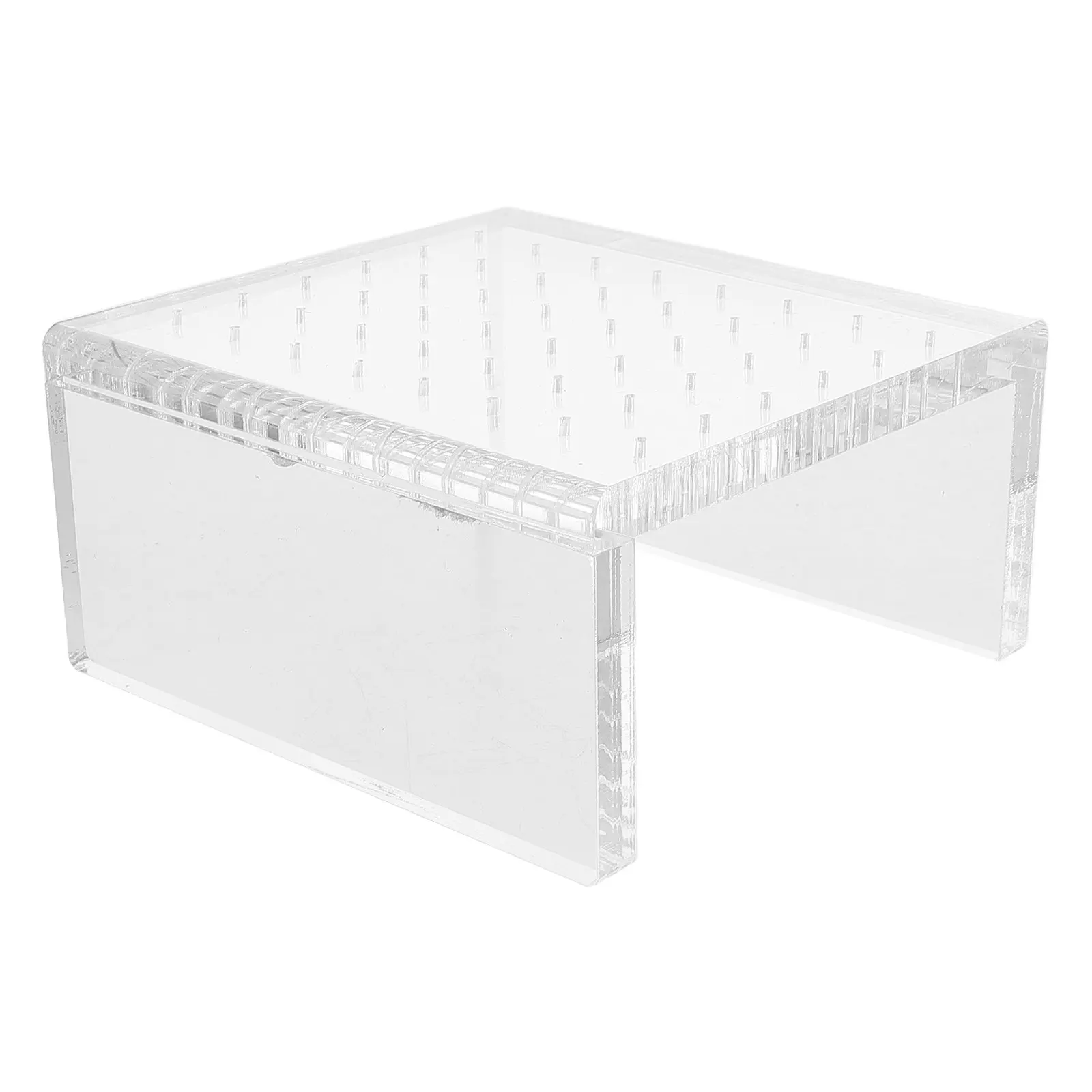 

Легкая прозрачная акриловая подставка для серег, ювелирных украшений, пирсинга (губ, пупка, дермальный пирсинг), легко моется