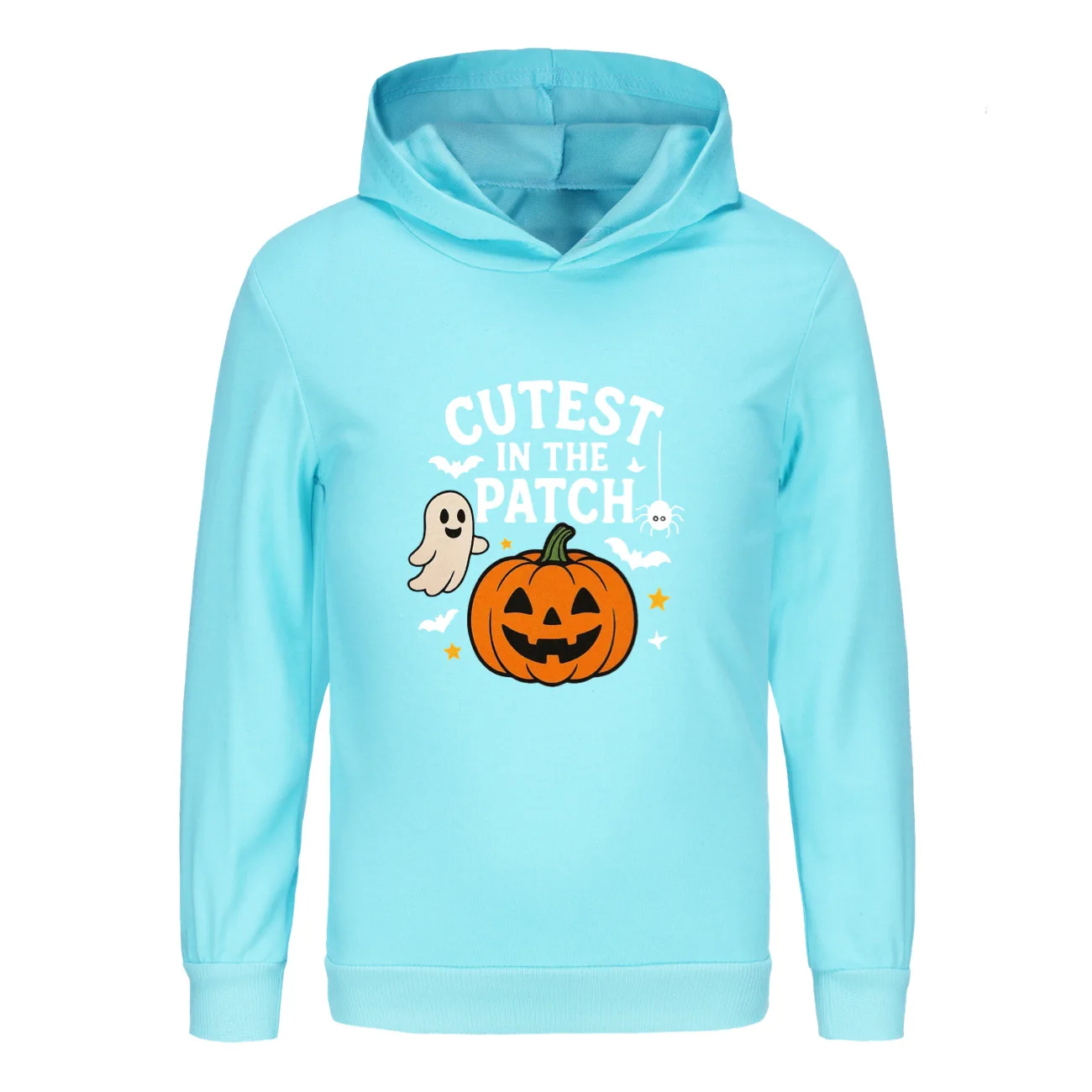 Children Halloween Costume Kids Pumpkin Graphic Hoodie Boys Casual Long Sleeve Autumn Swetahirts Baby Girls Spooky Season Hoodie