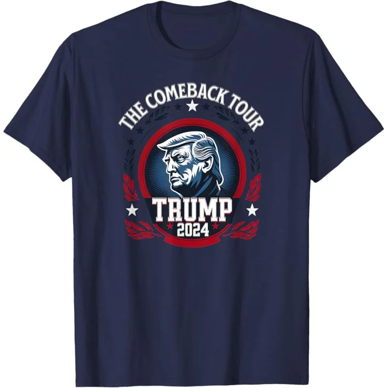 

Funny Donald Trump 2024 The Comeback Tour Election T-Shirt