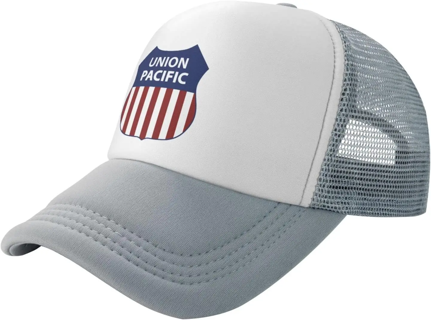 Union Pacific Railroad Hats for Men Adjustable Baseball Caps Fashionable Dad Trucker Denim Hat Cap for Men