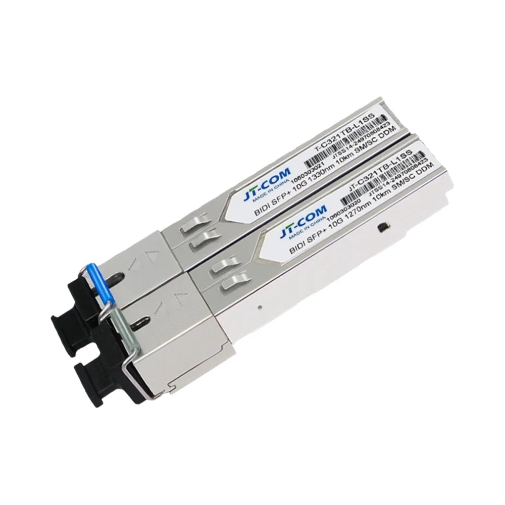 Moduł 10G SC SFP BIDI SFP+ Transceiver światłowodowy 1270nm/1330nm 10KM-60KM Single SC Kompatybilny z Cisco Mikrotik Switch — zdjęcie produktu 7