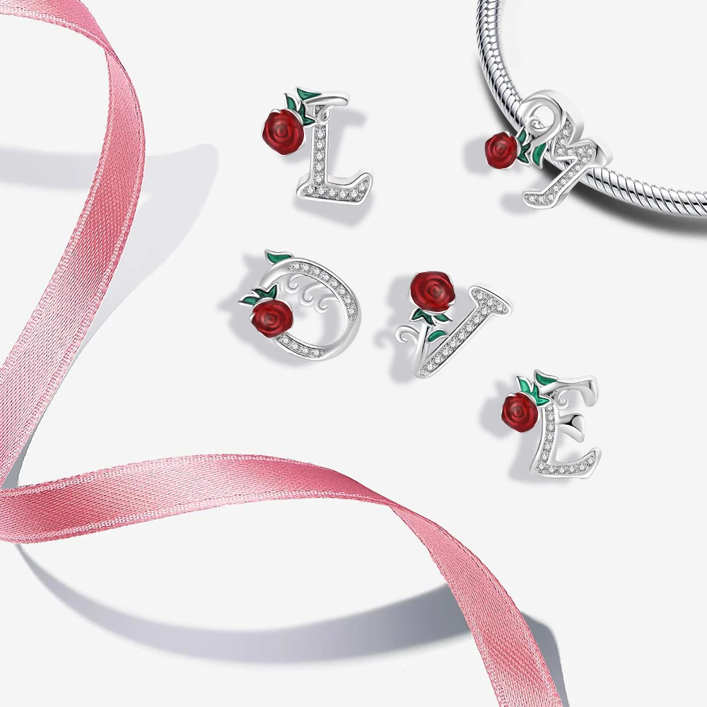 الأصلي 925 فضة سوار القلب ستار زركونيا ل Charms قلادة بها خرزات لحظات سوار للنساء هدايا مجوهرات ذاتية الصنع #3