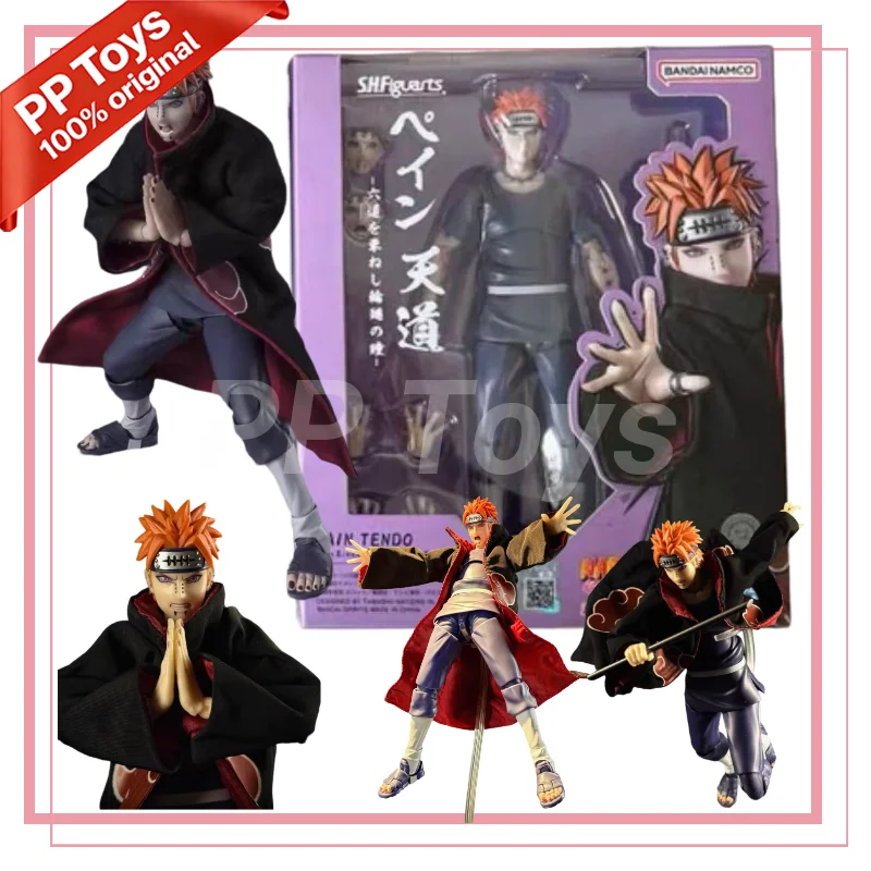 

Оригинальные фигурки Bandai S.H.Figuarts SHF Наруто Шиппуден: Пейн Тендо в наличии, коллекционные аниме-фигурки, модели игрушек