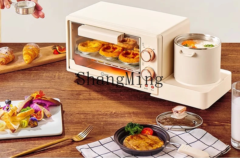 ZYY Household Multifunctional Breakfast Machine Stewing Artifact Baking Electric Cooking Pot