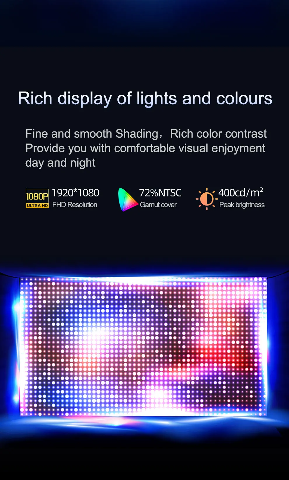 15,6 inch 1080p Touchscreen IPS Tragbare Monitor mit HDR USB-C HDMI-Kompatibel für Mobile Laptop Xbox PS4/5 schalter Metall Shell – Detail 2