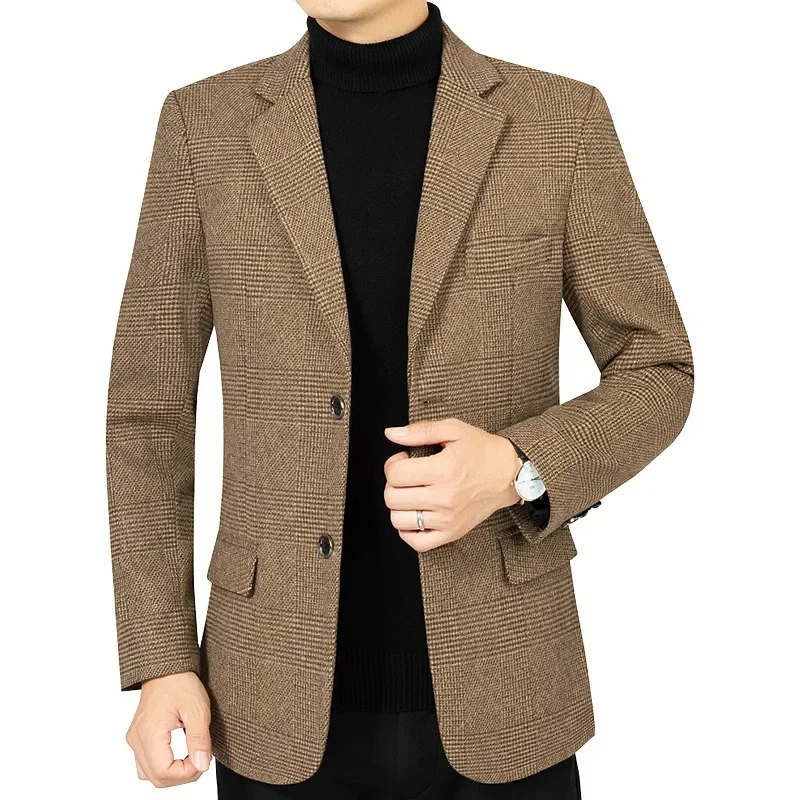 Men Solid Formal Wear Business Casual Blazers Jackets High Quality Suits Coats New Spring Man Blazers Slim Fit Jackets Size 4XL