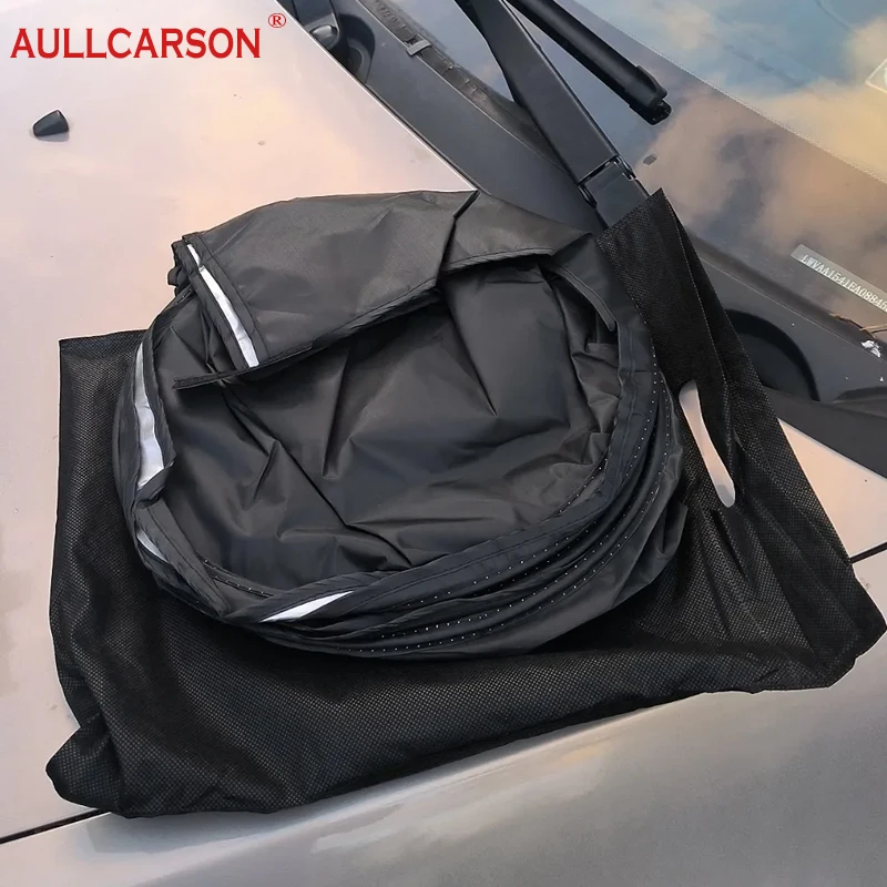 For FIAT PANDA New Car Windshield Sun Shade Blocks UV Reflector Window Visor Shield Cover Foldable Parasol 1 Piece