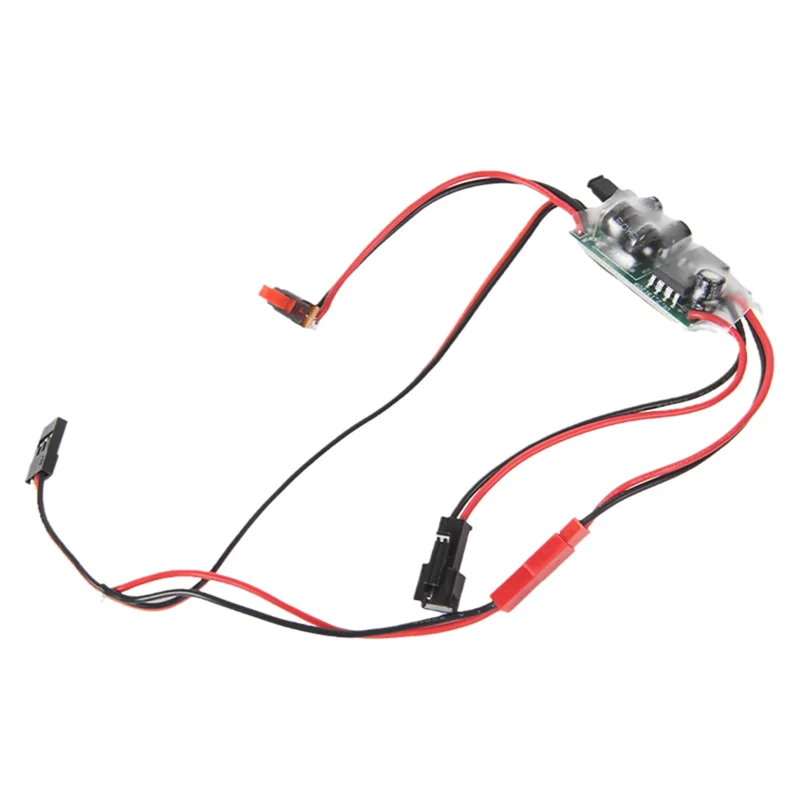 HOT 15A Brushed ESC Speed Controller for WPL C14 C24 C34 C44 B14 B24 B16 B36 1/16 RC Car Upgrade Parts Accessories