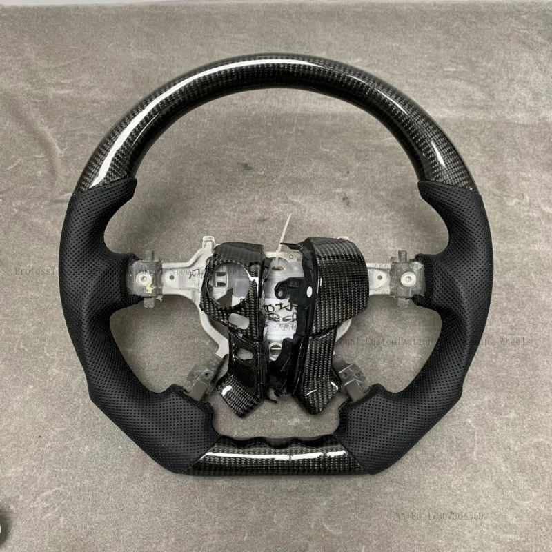 Source factory car modification suitable for Toyota 7th generation Highlander carbon fiber steering wheel customi