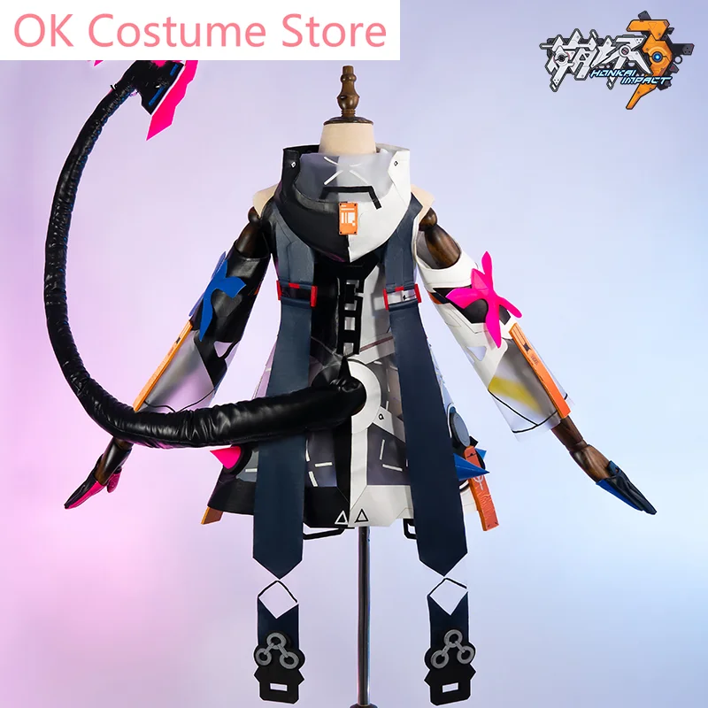 Honkai Impact 3e Delta Vrouwen Cosplay Kostuum Cos Game Anime Party Uniform Hallohen Spelen Rol Kleding