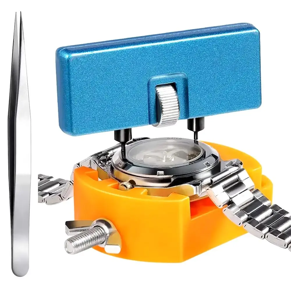 Adjustable Watch Back Remover Tool Change Batteries Hand Tool Watch Case Back Opener Multifunctional Metal Repair Kits