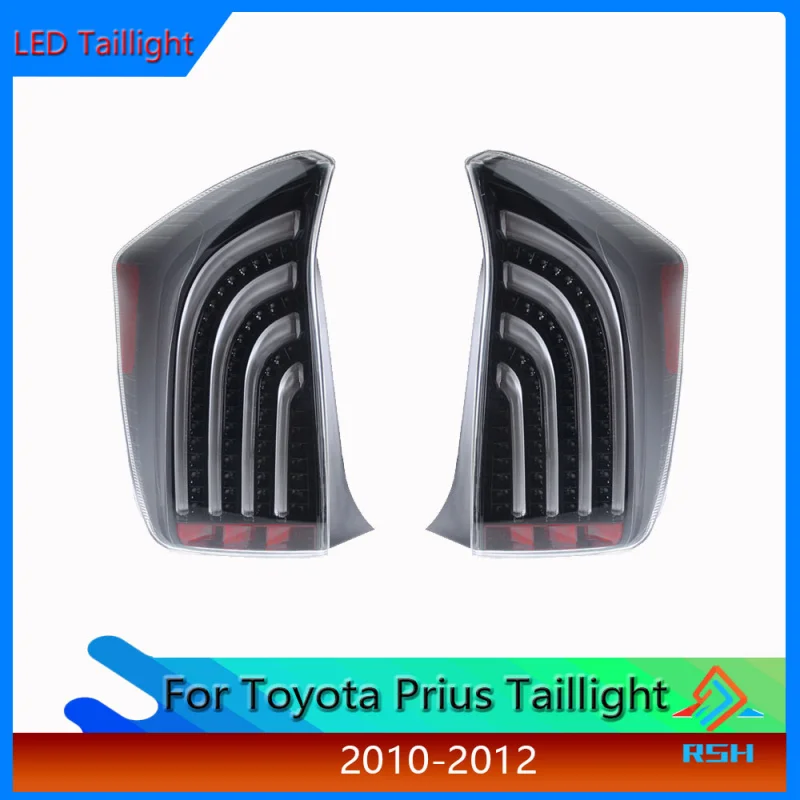 

For Toyota Prius Taillight Assembly 2010-2012 Modification LED Driving Light Brake Light Turn Signal Reverse Plug And Play