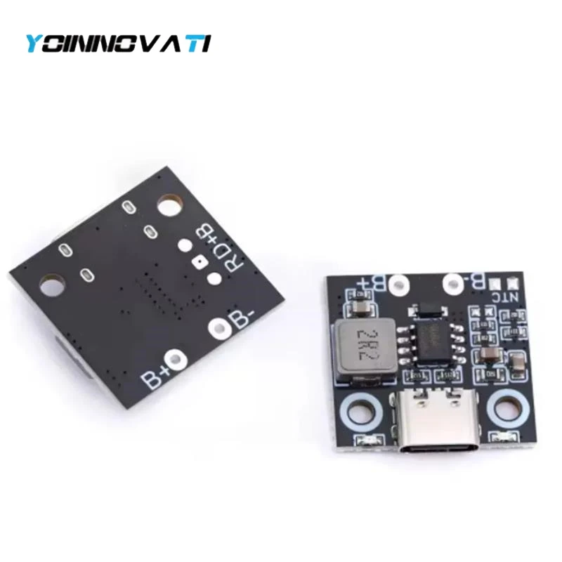 1S Lithium Battery Charging Module 5V Battery Charger Protection Board Charging Indicator Light 2.8/3.6A Usb Charging Module