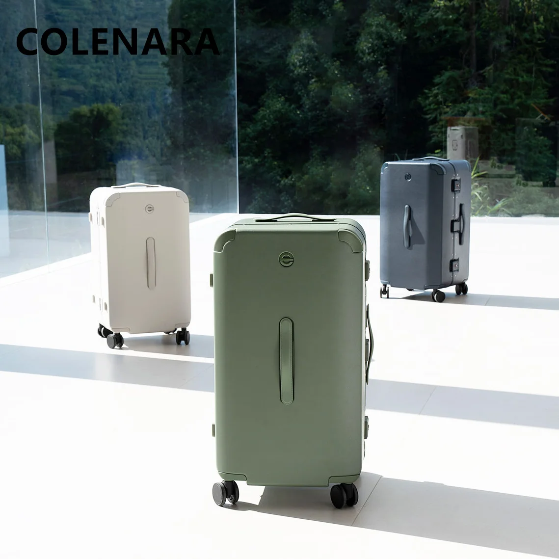 COLENARA Large Capacity Suitcase 20 Inch Boarding Case 24