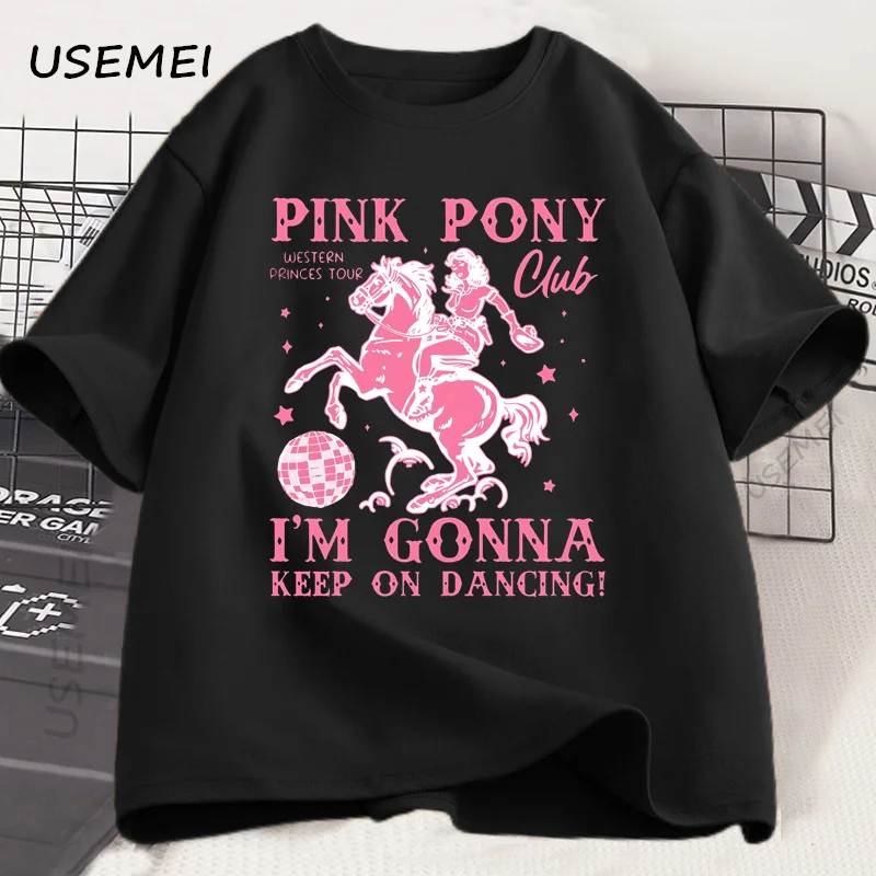 

Chappell Roan T Shirt Pink Pony Club Tshirt Midwest Princess Tour Band Concert Musice Tee Cotton Short Sleeve T-shirt Clothes