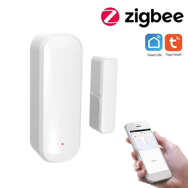 Tuya WiFi Door Sensor Window Doors Open Closed Detectors Smart Life APP Control Smart Home Security Protection Alarm System