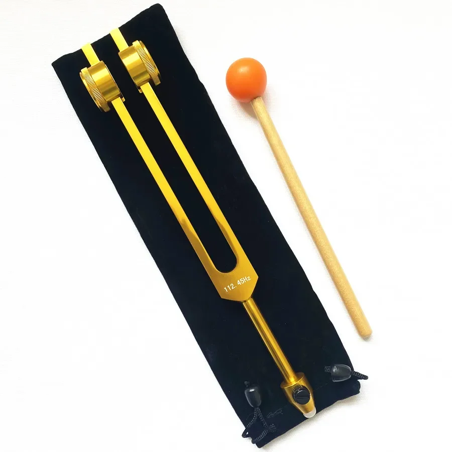 Diapason de Yoga 111/112.45Hz, réparation de méditation, guérison, diapason nerveux, soins de santé, thérapie sonore, soulage le Stress, Percussion